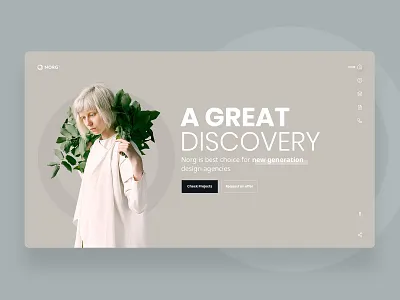 Portfolio template for Digital Agencies agencies agency clean creative digital hero image modern portfolio slider ui ux web