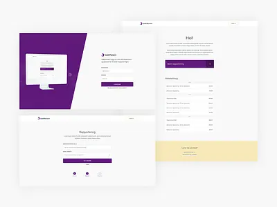 Web system design application clean design interaction design minimalistic modern norwegian system ui ux web design