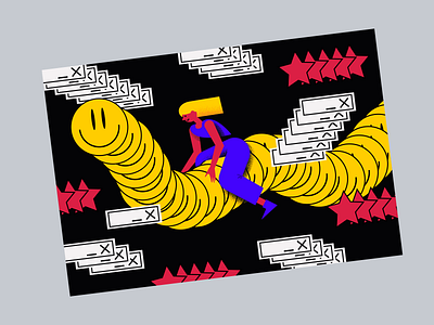 Superb Illustrations branding brutalism craftwork design illustration noise vector web