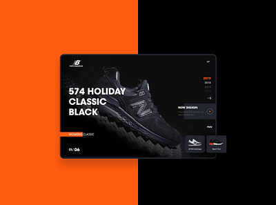 New Balance Shoes UI Design creative design dubai dubai desginer dubai desginer dubai designer dubai ui designer illustration minimal design mobile app new balance nike running shoes shohes shohes top ux ui designer ui design web banner web design