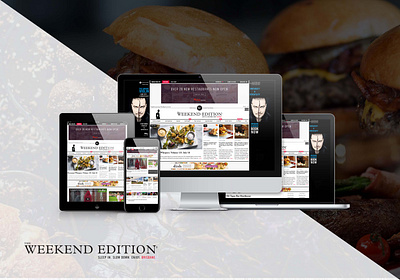 The Weekend Edition - News Website Development news news site news website newsfeed newspaper ui ux web design web designer web developer web development website website development