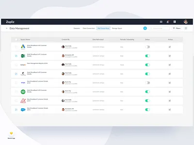Connection Management UI