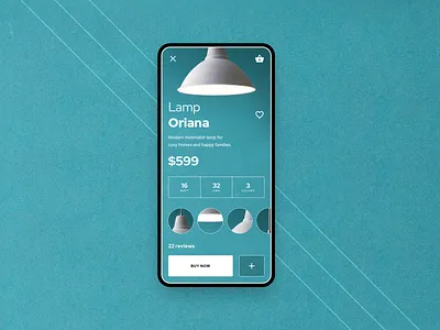 Product Screen angular app design indigo.design infragistics mobile product product page screen ui ux