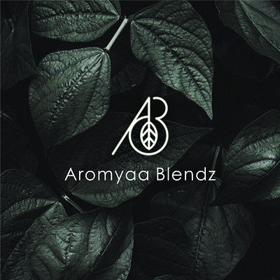 aromyaa logo branding graphicdesign identity design logo logodesign logodesigner minimal monogram sketch symbol symbol design typography vector