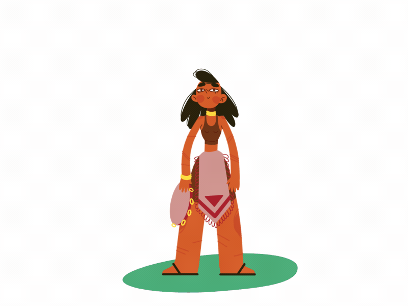 Character animation 2d 2d character adobe aftereffects animation art branding cartoon character character animation design gif girl graphic motion design motiongraphics vector