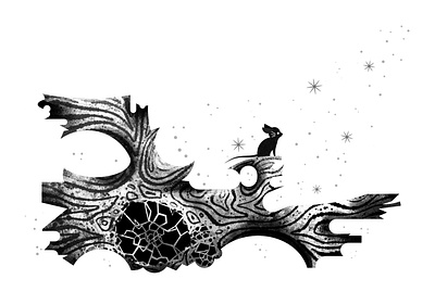 Chapter Header 2 blackandwhite book chapter chapter headers childrens book illustration illustration logo mouse photoshop texture wood