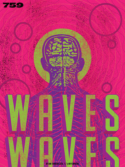 Poster 759 art color design digital illustration make something everyday poster texture type typography vector