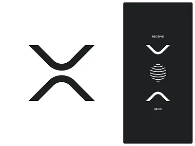 XRP Symbol bitcoin branding crypto icon identity logo ripple xrp