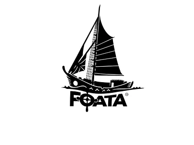 Daily Logo Challenge Day 23 | Foata boat boat logo boating branding dailylogo dailylogochallenge design graphic art graphic artist graphic design identity illustration logo logotype nautical ocean sailboat ship water wind