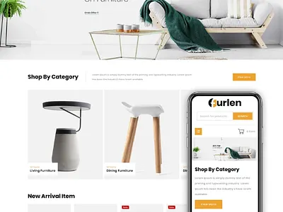 Furlen - Home Decor Store OpenCart Template home decor home decor store home decor template home store open cart open cart template website