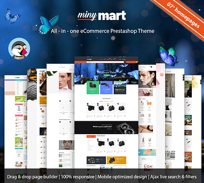 Minymart PrestaShop Theme ecommerce ecommerce shop prestashop prestashop theme website website builder website design