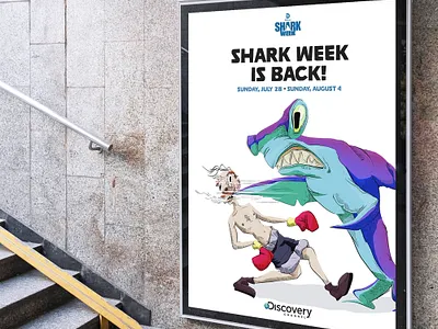 Shark Week 2019 adobe art design digital art illustration illustrator photoshop procreate shark sharkweek