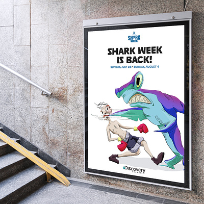 Shark Week 2019 adobe art design digital art illustration illustrator photoshop procreate shark sharkweek