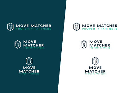 Move Matcher Property Partner Logo branding design logo logo designer moving