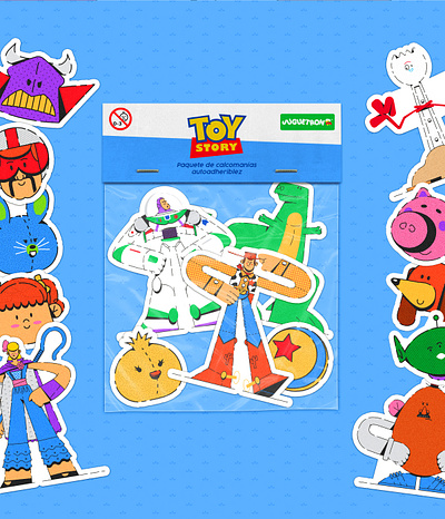 Toy Story proposal Pop-up buzz character disney dog drawing movie stickers toy toystory woody