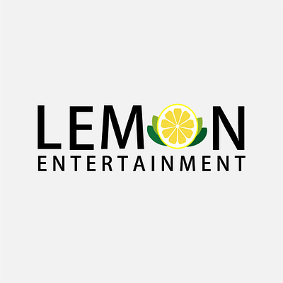 Logo LemonEntertainment branding illustration logo vector