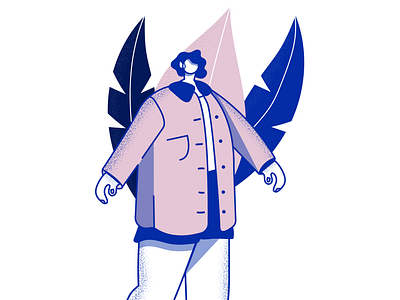 Tropical girl branding character design creativity design flat illustration girl character illustration art illustrations texture vector web