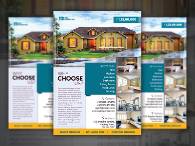 Real Estate Flyer design flyer flyer design real estate real estate flyer