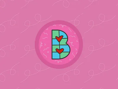 Mastered a "B" Word badge badge design badges creative direction illustration redesign