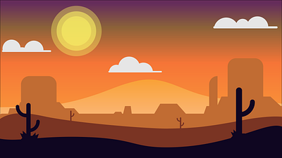 Desert adobe illustrator illustration illustration art illustrator vector vector art vector illustration vectorart vectors