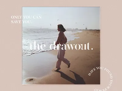 The Drawout advertising branding graphic graphic design layout typography