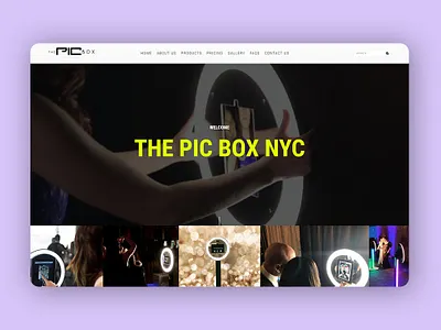 the pic box nyc c business cms development design development marketing programming ui ux website website design