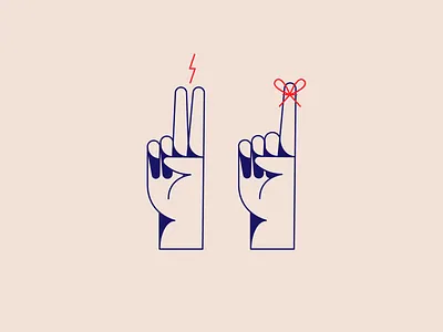Hand Explorations hands icons illustrator pointing vibes wip