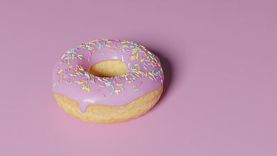 Donut 3d 3d art 3ddesign blender blender3d blender3dart blenderart