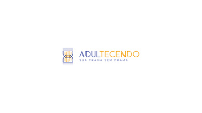 Adultecendo clean logo hourglass logo design psychologist theraphy