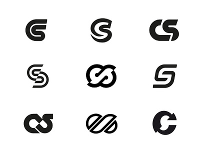 Cycle Superstore initial monogram concepts branding c cs cycle superstore cycling dynamic icon letters logo logo design logodesign logotype mongram monogram letter mark rebrand s