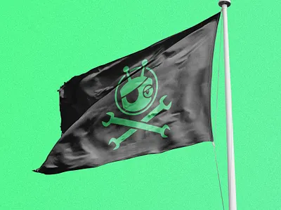 Flag Design for the VY Office! flag kitchener pirate pirates tech vidyard waterloo