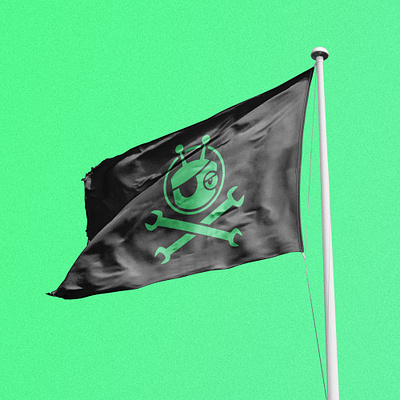 Flag Design for the VY Office! flag kitchener pirate pirates tech vidyard waterloo