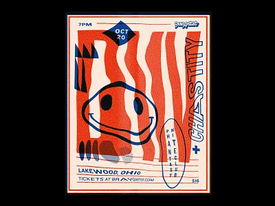 DIIV poster chastity concert concert poster diiv drugs flyer gig poster poster poster design psychedelic type typography warp