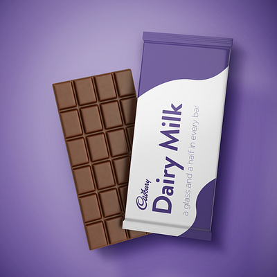 Cadbury Dairy Milk Rebrand design