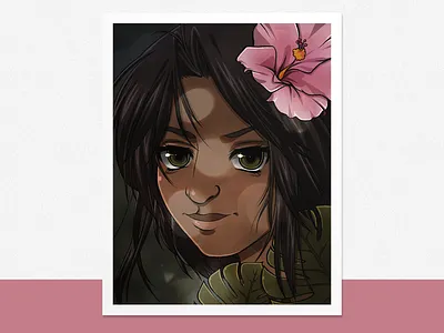 In the jungle, the wildest jungle... hawaiian illustration jungle procreate