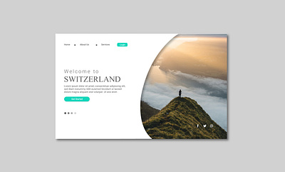 Travel Landing Page behance free vector graphic design graphic out graphicout landing page travel travel landing page typography user experience user interface userinterface vector web design web template website