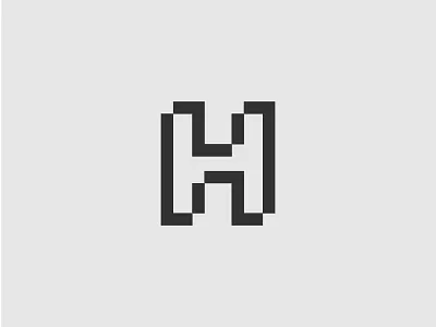 H #36DaysOfType design graphicdesign icon lettermark logo logomark mark modern symbol type