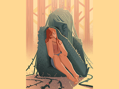 Of My Own backlighting earth flowers grounded nature resting shade sunlight trees woman