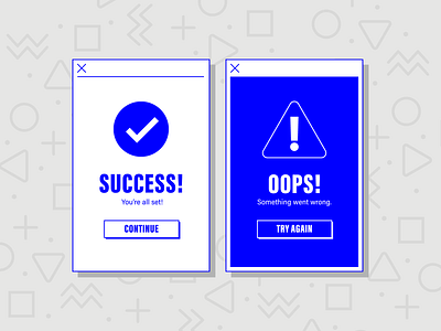 Flash Message app daily ui daily ui 011 daily ui challenge error flash message product design success ui