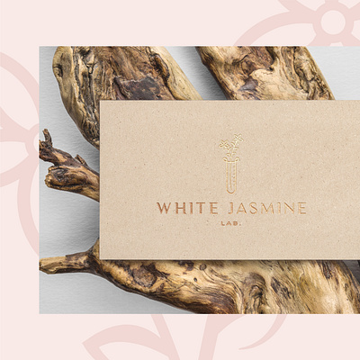 Logo Proposal - White Jasmine date design flower flowers high end illustration logo remember special wedding