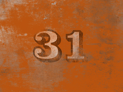 I asked for 13, but I drew a 31. 31 birthday illustration