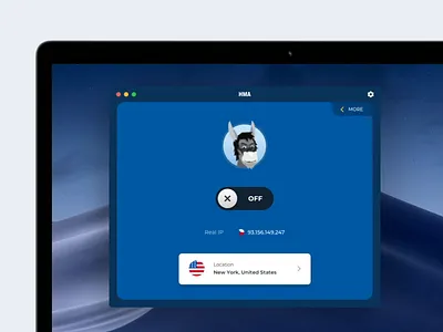 HMA VPN mac app animation application hidemyass hma hmavpn mac macapp productdesign ui user experience userinterface ux vpn