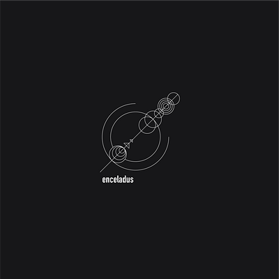 Logo a day 080 - Enceladus enceladus everyday project geometric icon icon design icon inspiration logo a dao logo deisgn logo inspiration minimal moon saturn space thin lines