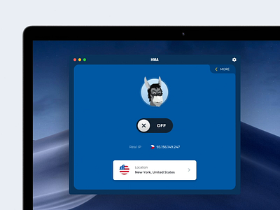 HMA VPN mac app animation application hidemyass hma hmavpn mac macapp productdesign ui user experience userinterface ux vpn