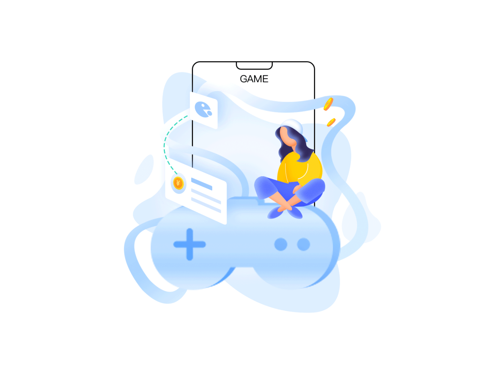 2 design logo ui vector 插图