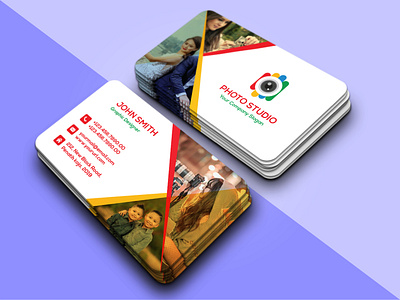 Photography Business card adobe illustrator branding and identity corporate business card creative creative design illustration logo medical modern photography branding print