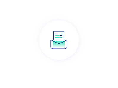 How LUCA+ Works Icon accounting branding icon illustration logo mint navy ui