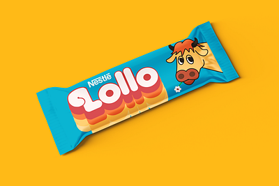 Lollo Redesign brand brasil chocolate chocolate bar chocolate packaging design dribbbleweeklywarmup flat package design packaging redesign concept redesigned weekly warm up