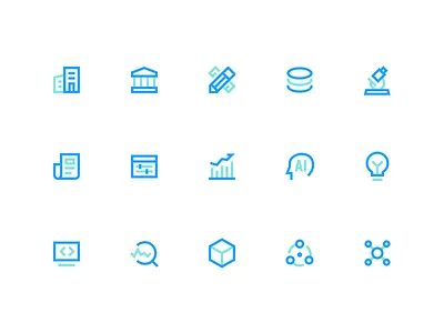 Icon ai data icon