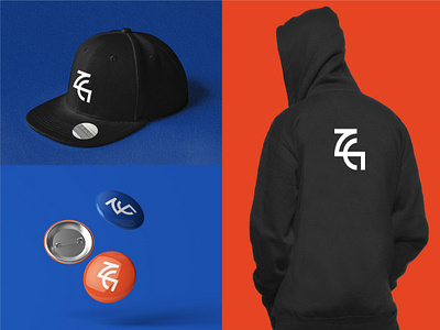 ZG Branding Pt 13 badge branding cap design hoodie logo pin poster typography vi